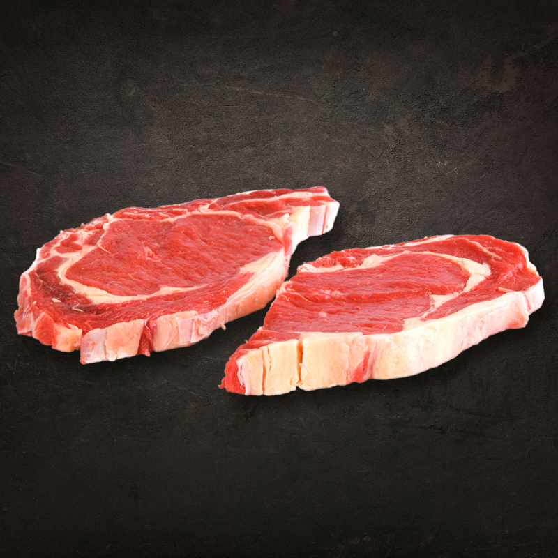 Entrecôte De Boeuf Sélection Du Boucher X2 400 600g Carré De Boeuf Rungis 