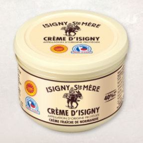 Crème fraîche d'Isigny AOP...