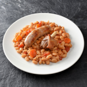 Cassoulet cuisiné à la...