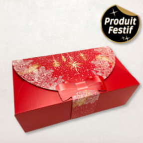 Coffret cadeau carton rouge...