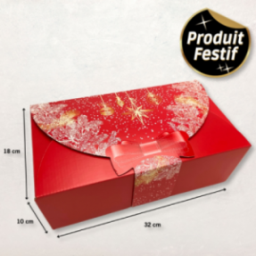 Coffret cadeau carton rouge...