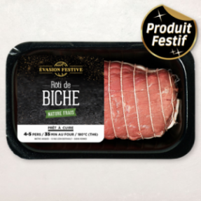 Rôti de biche nature 650-750g